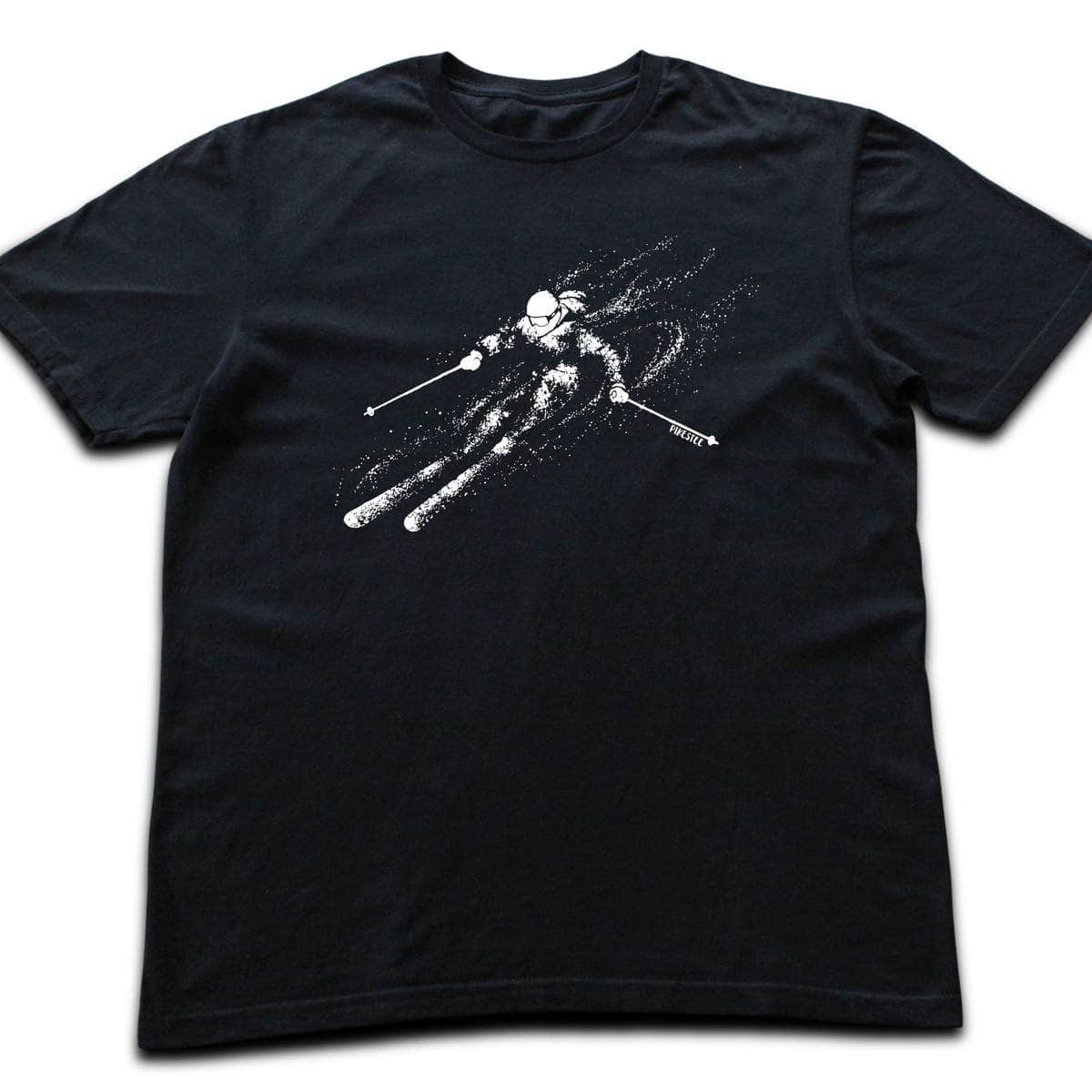 Skier Flow Descent T-shirt - Black