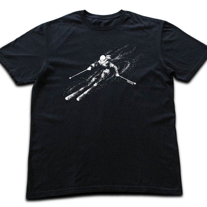 Skier Flow Descent T-shirt - Black