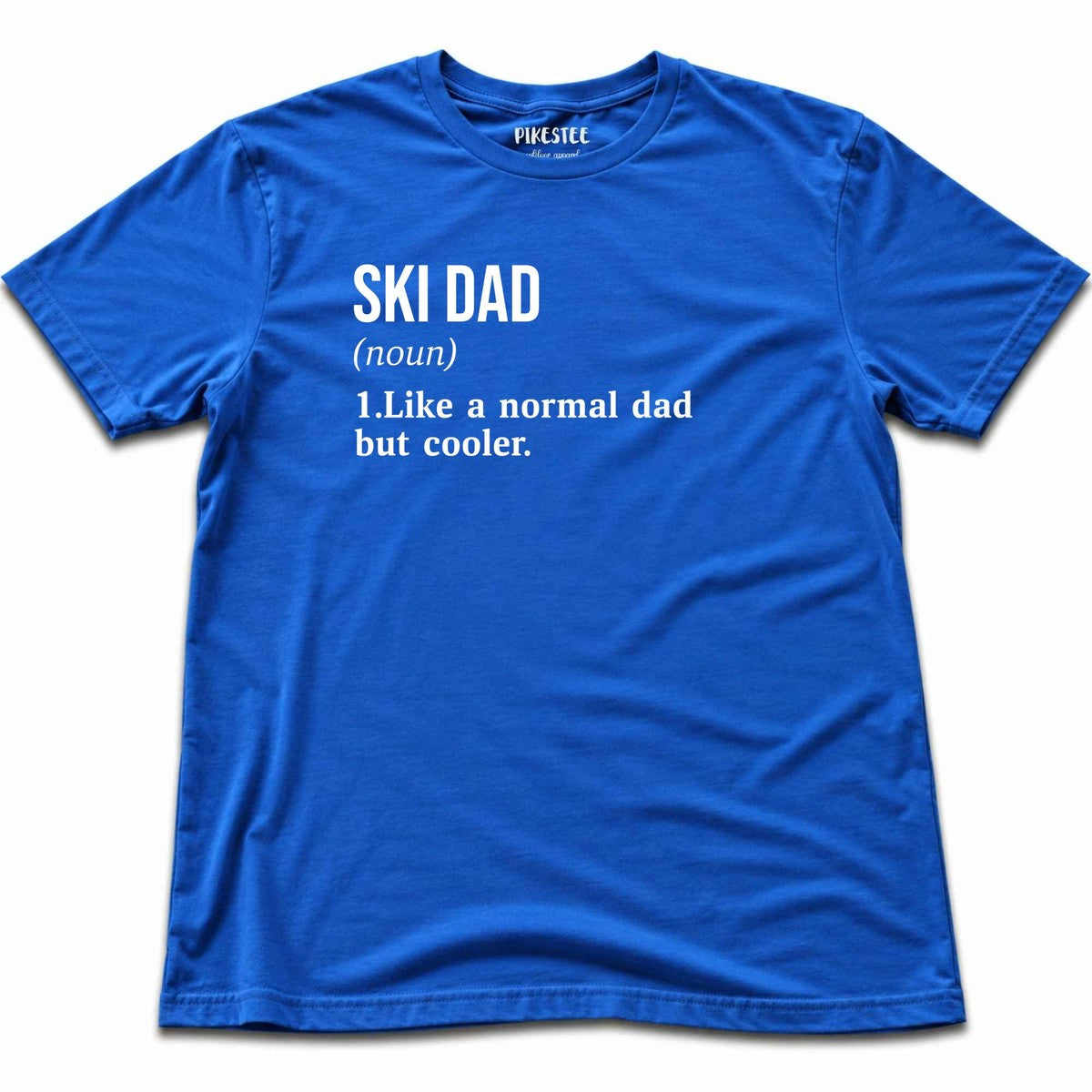 Ski Dad Definition T-shirt - Royal