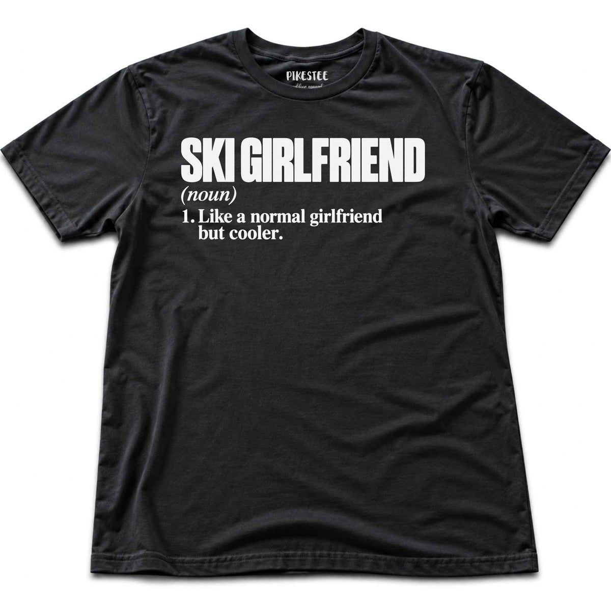 Ski Girlfriend T-shirt - Black