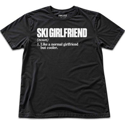 Ski Girlfriend T-shirt - Black
