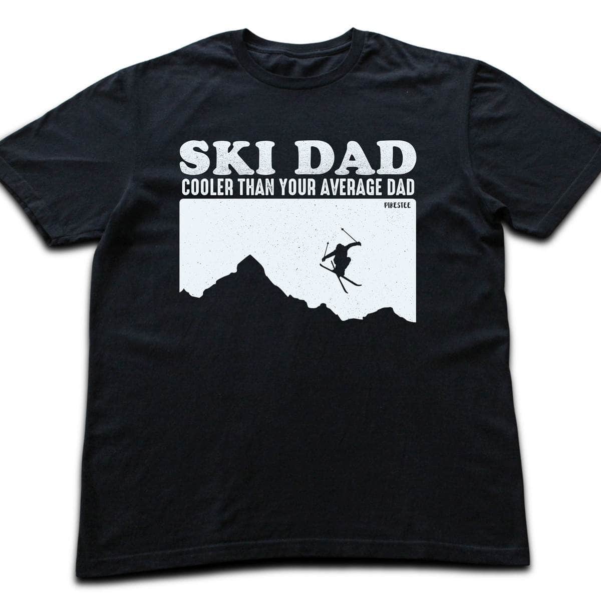 Cooler Than Your Average Dad T-shirt - Black