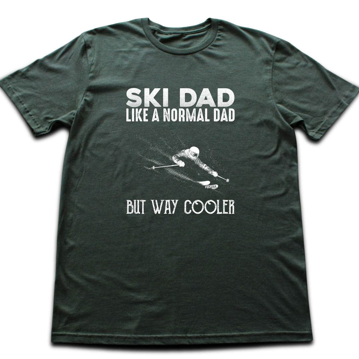 Ski Dad Flow T-shirt - Military Green
