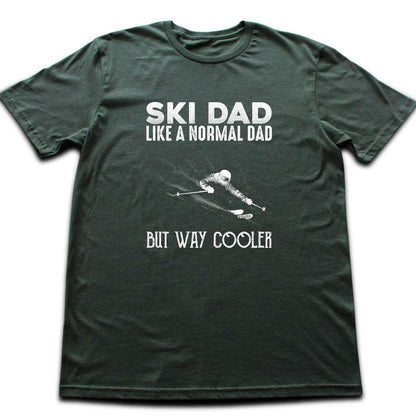 Ski Dad Flow T-shirt - Military Green