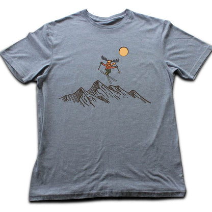 Mountain Moose T-shirt - Sport Grey