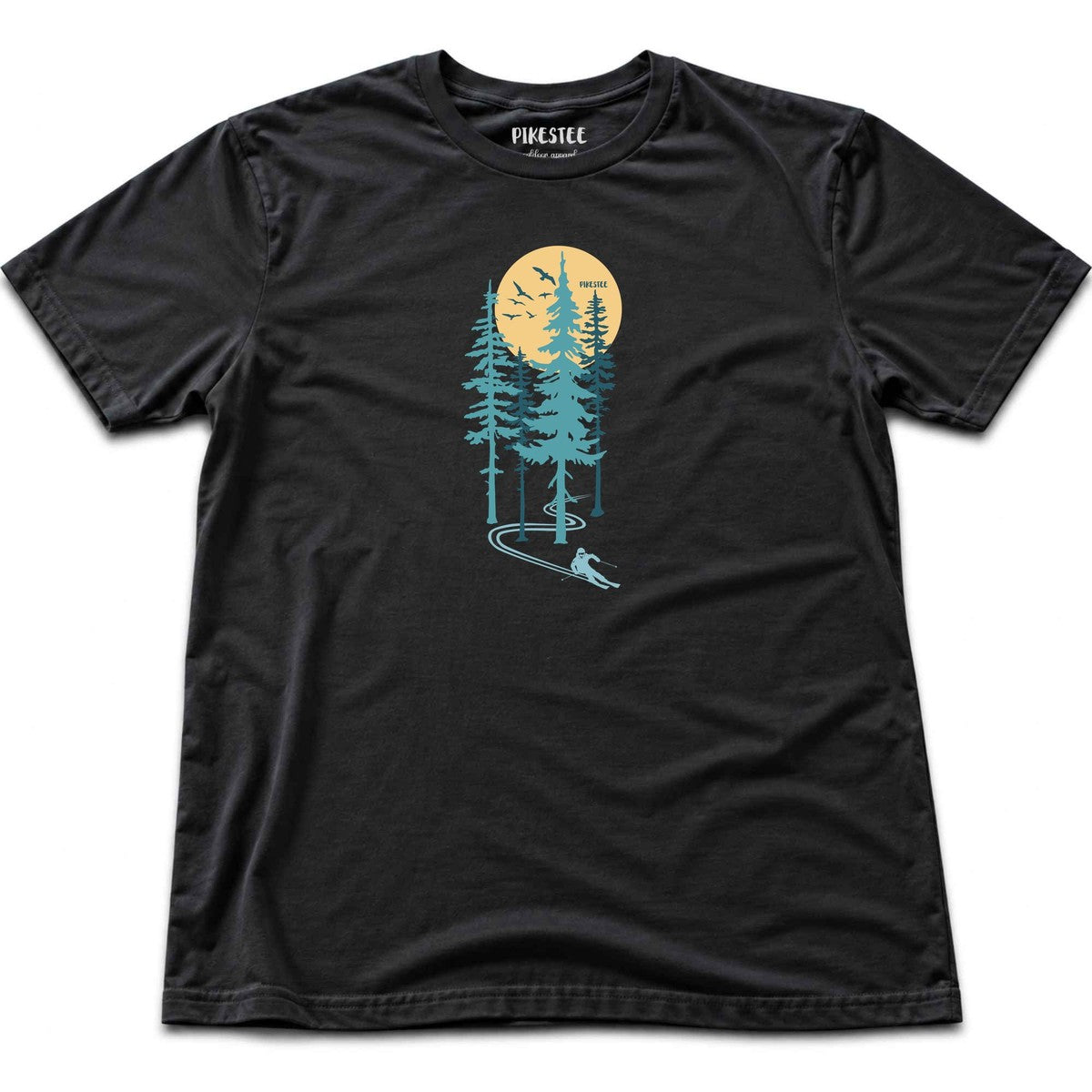 Ski Man Freeride T-shirt - Black
