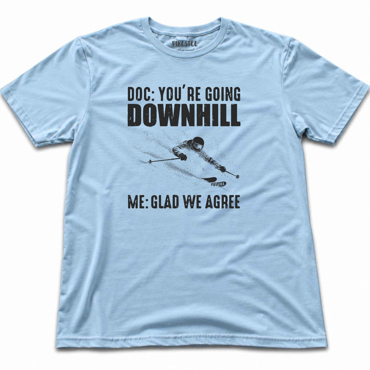 Doc Downhill T-shirt - Light Blue