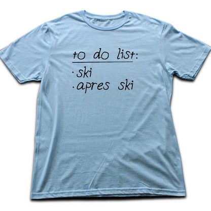 To Do List T-shirt - Light Blue