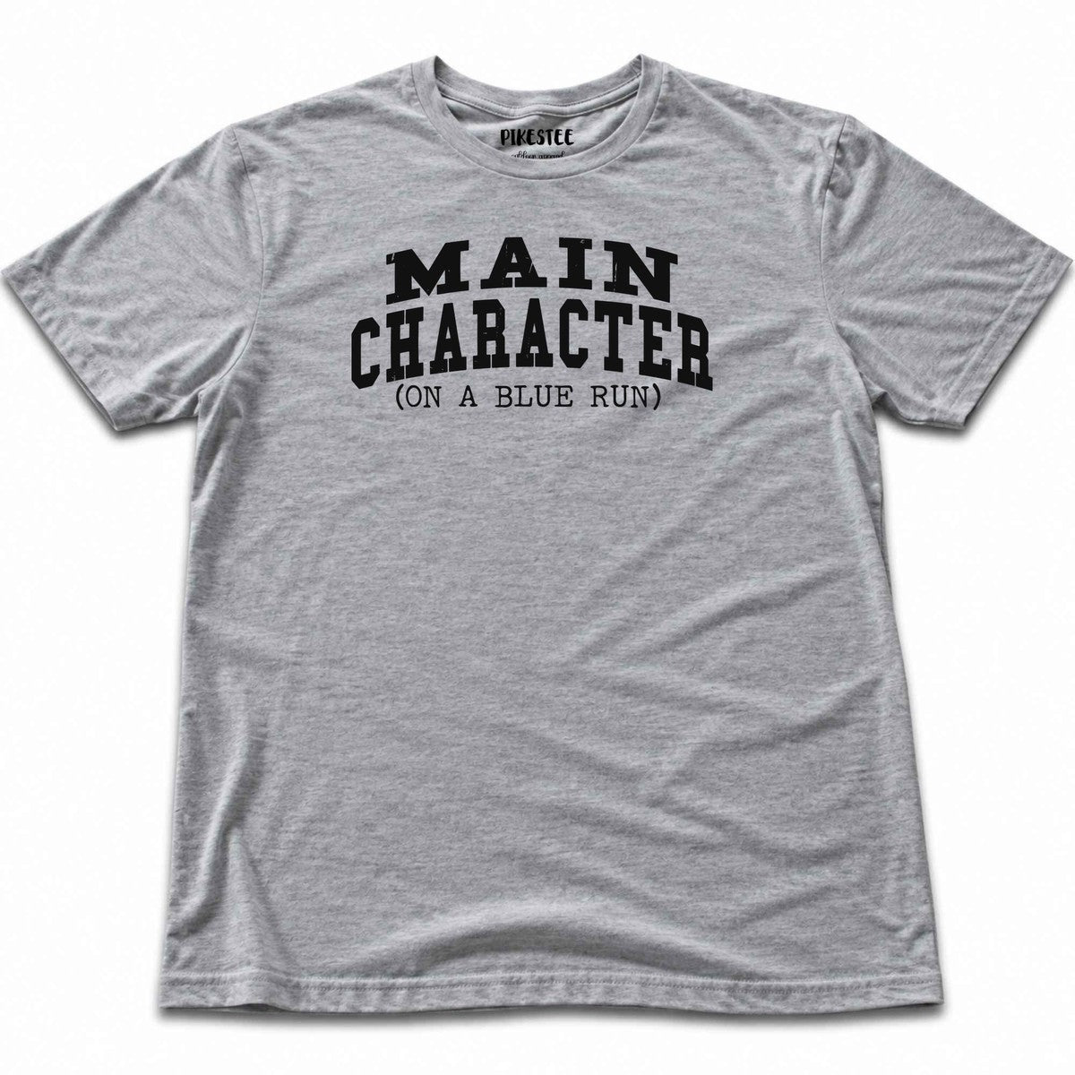 Main Character Typo T-shirt - Sport Grey