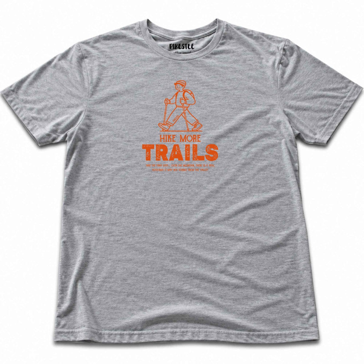 Hike More Trails T-shirt - Sport Grey