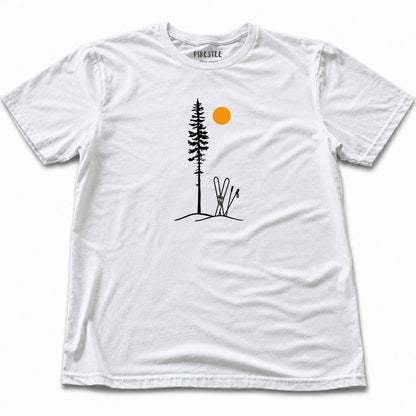 Ski Best Spot T-shirt - White