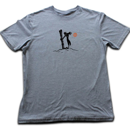 Ski Penguin Sun T-shirt - Sport Grey