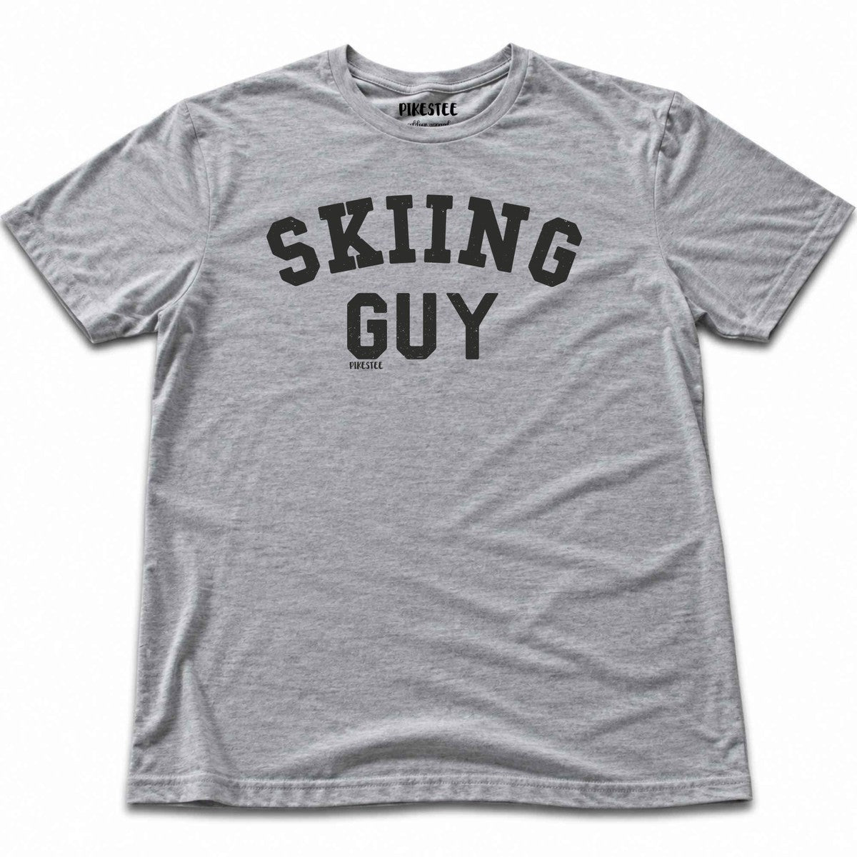 Skiing Guy T-shirt - Sport Grey