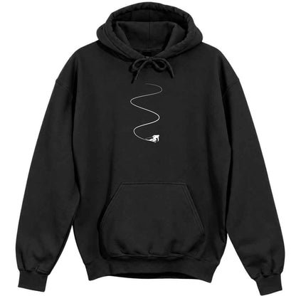 Ski Slalom Hoodie - Black - hero