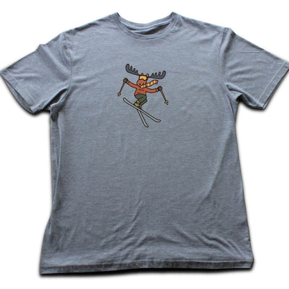 Moose Jump T-shirt - Sport Grey