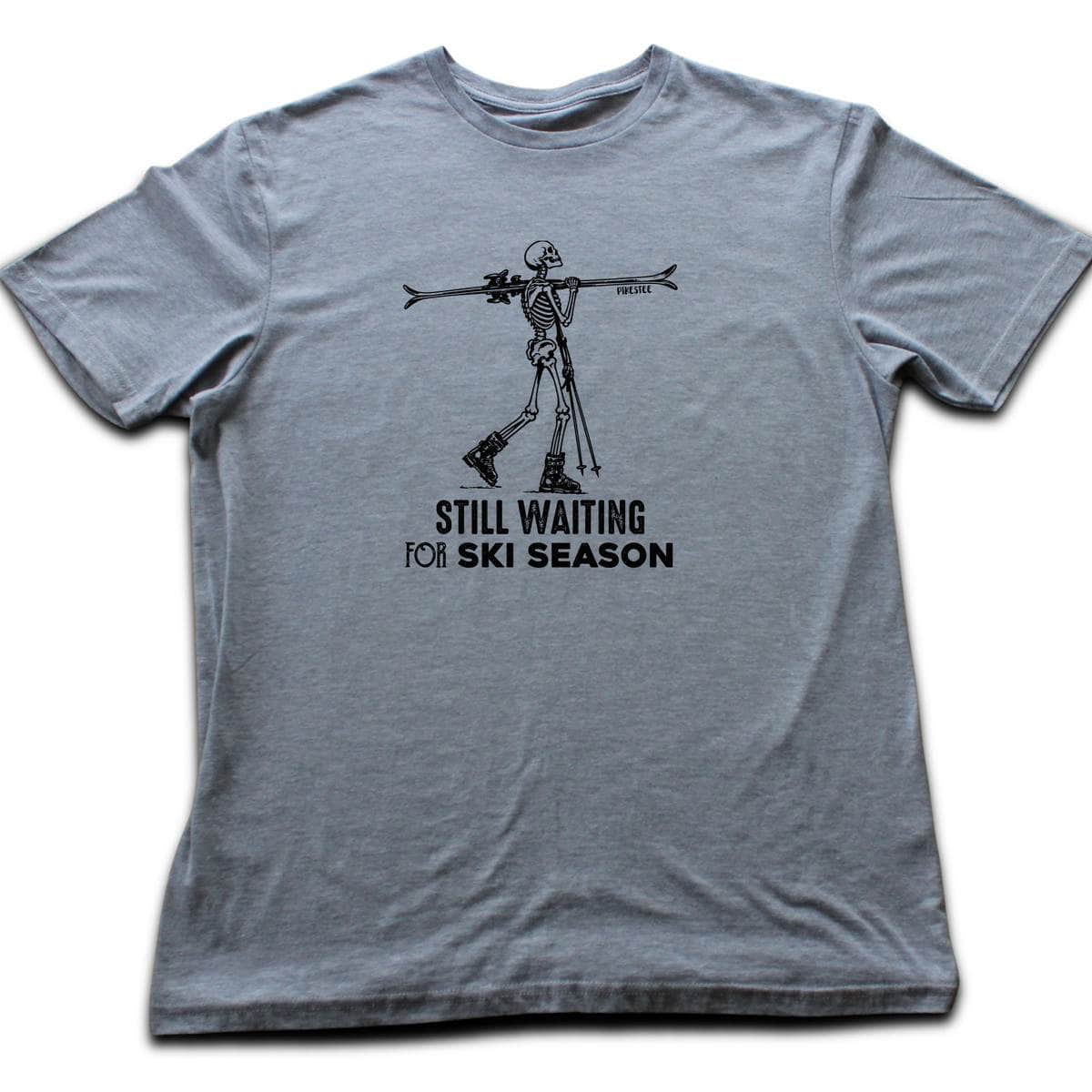 Still Waiting For Ski Season T-shirt - Sport Grey