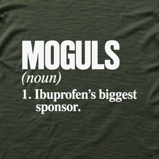 Moguls Definition T-shirt - Military Green - hero