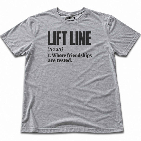 Lift Line Definition T-shirt - Sport Grey