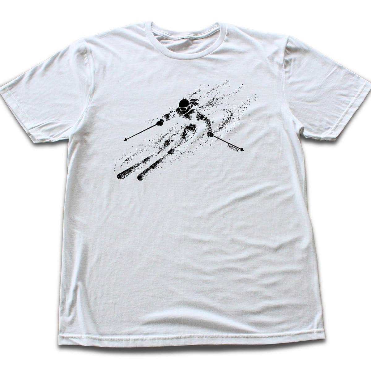 Skier Flow Descent T-shirt - White