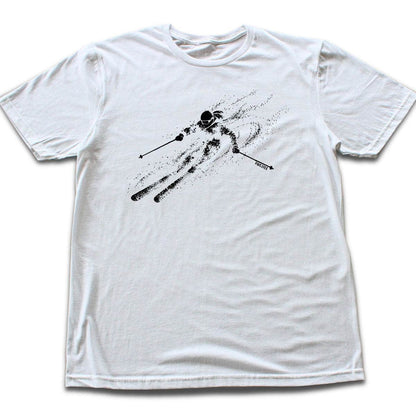 Skier Flow Descent T-shirt - White