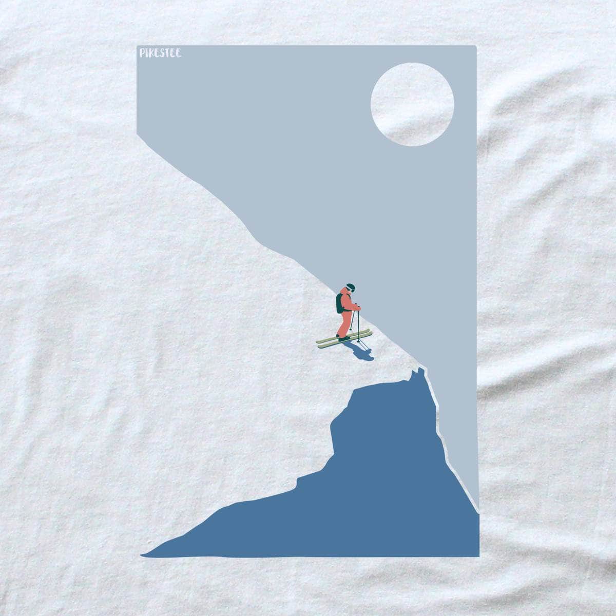 On Top Skier T-shirt - White