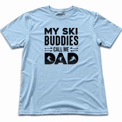 My Ski Buddies T-shirt - Light Blue