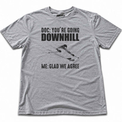Doc Downhill T-shirt - Sport Grey