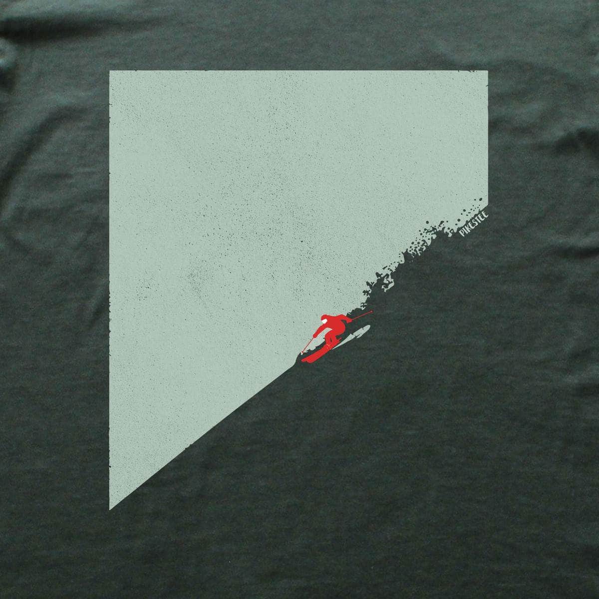 Ski Descent Path T-shirt cover