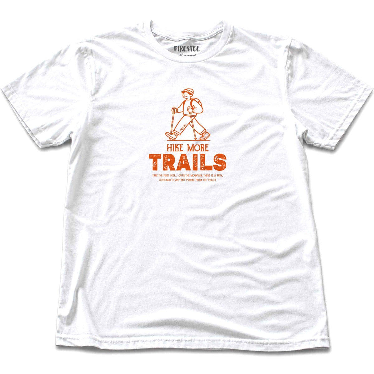 Hike More Trails T-shirt - White