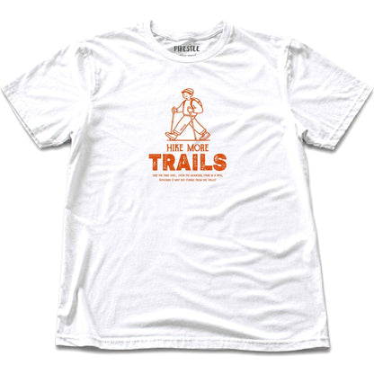 Hike More Trails T-shirt - White