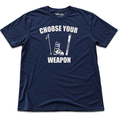 Choose Your Weapon T-shirt - Navy