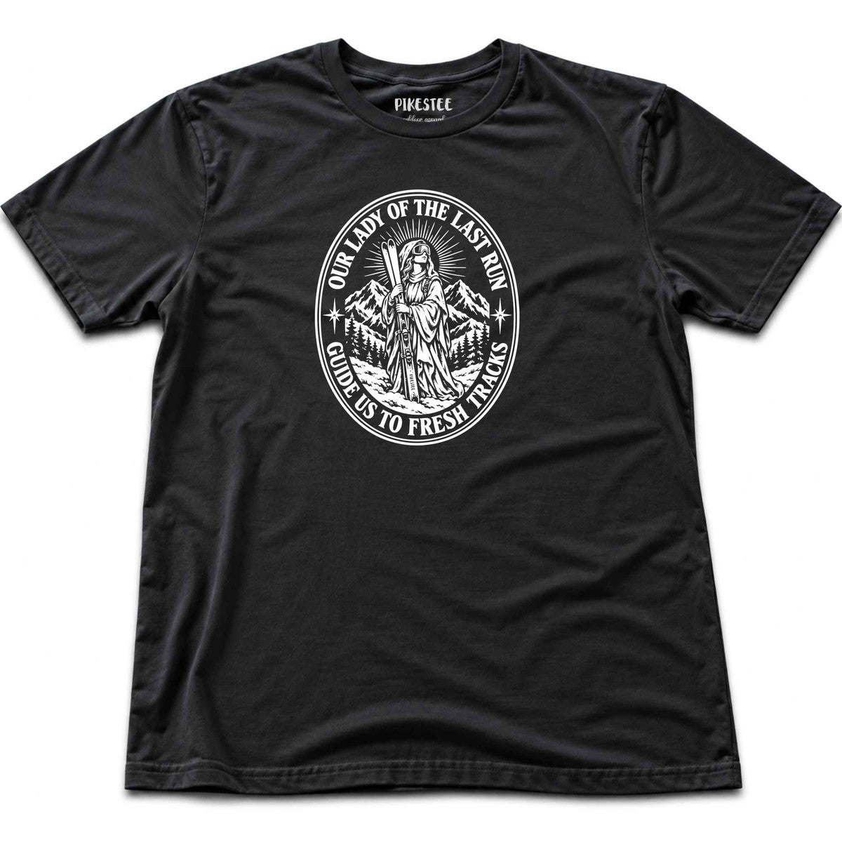 The Lady Of The Last Run T-shirt - Black