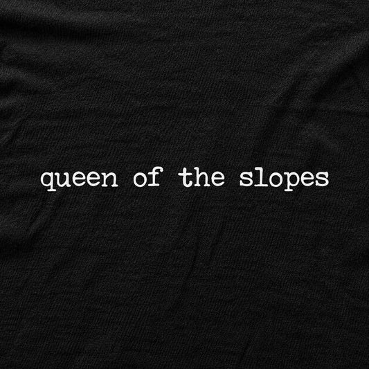 Queen Of The Slopes T-shirt - Black - hero