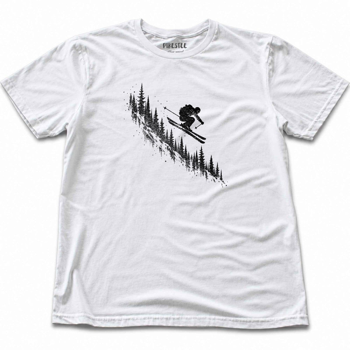 Ski Jump Ink T-shirt - White