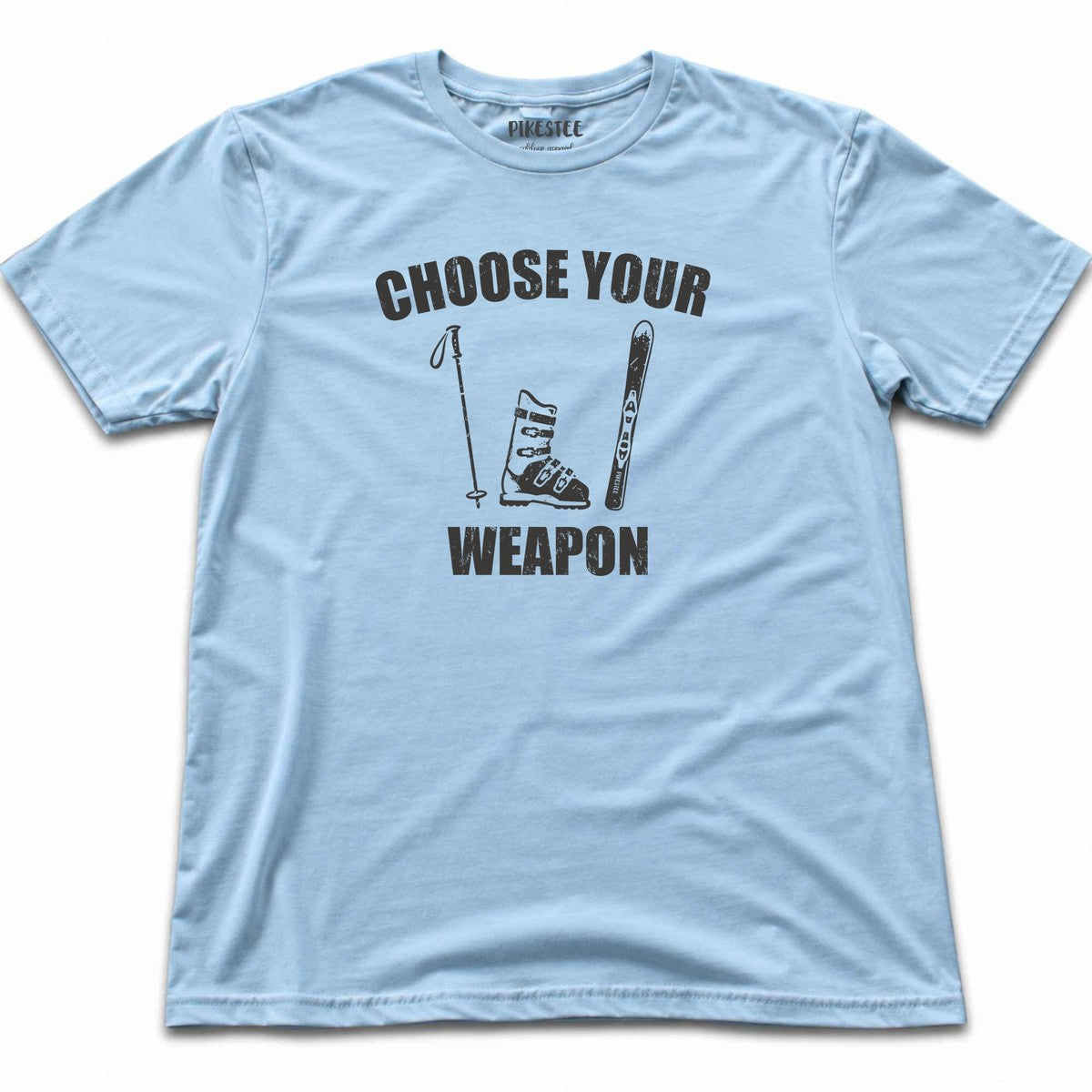 Choose Your Weapon T-shirt - Light Blue