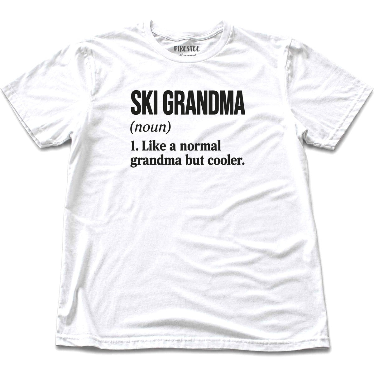 Ski Grandma T-shirt - White