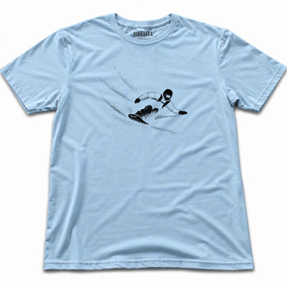 Snowboard Flow T-shirt - Light Blue