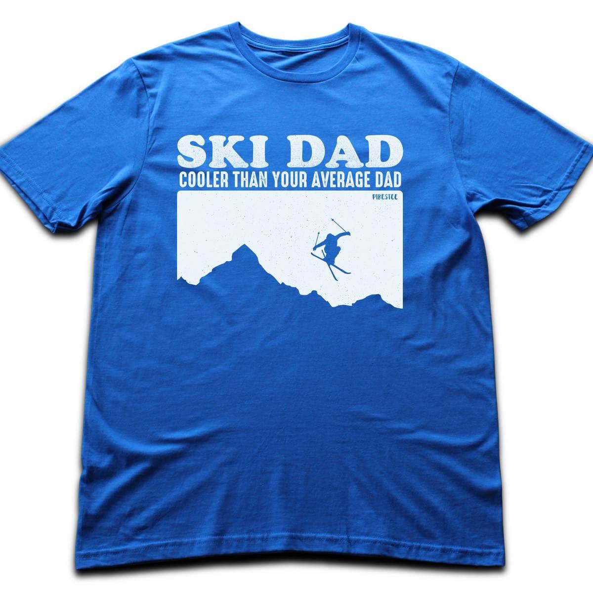 Cooler Than Your Average Dad T-shirt - Royal