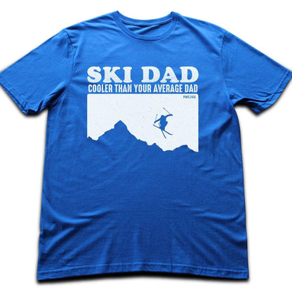 Cooler Than Your Average Dad T-shirt - Royal
