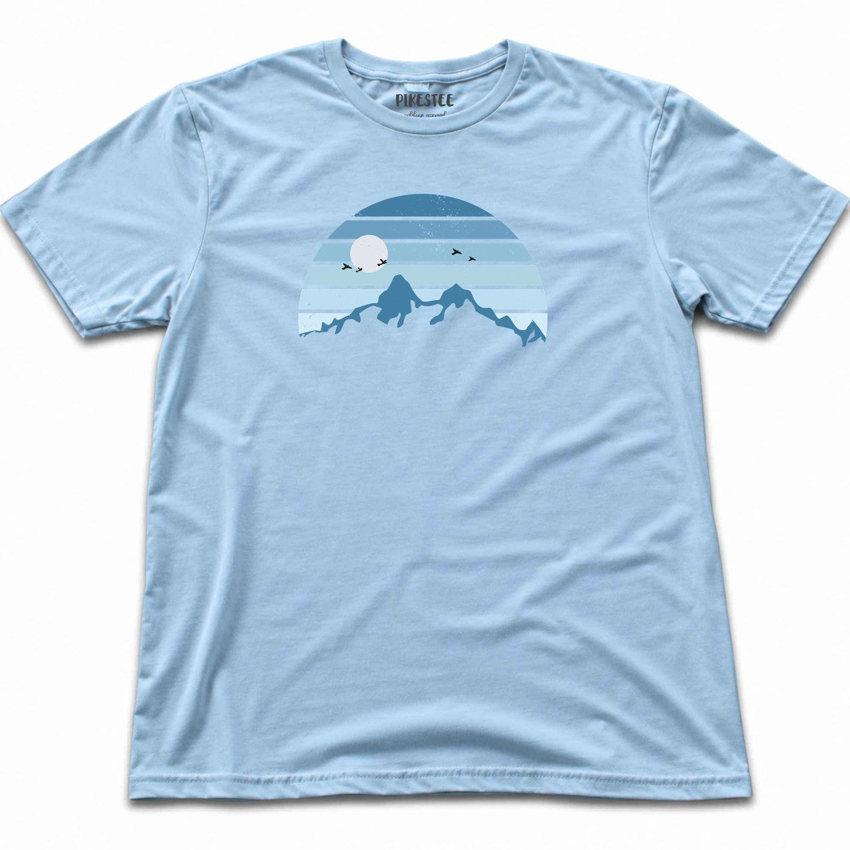 Blue Mountain T-shirt - Light Blue