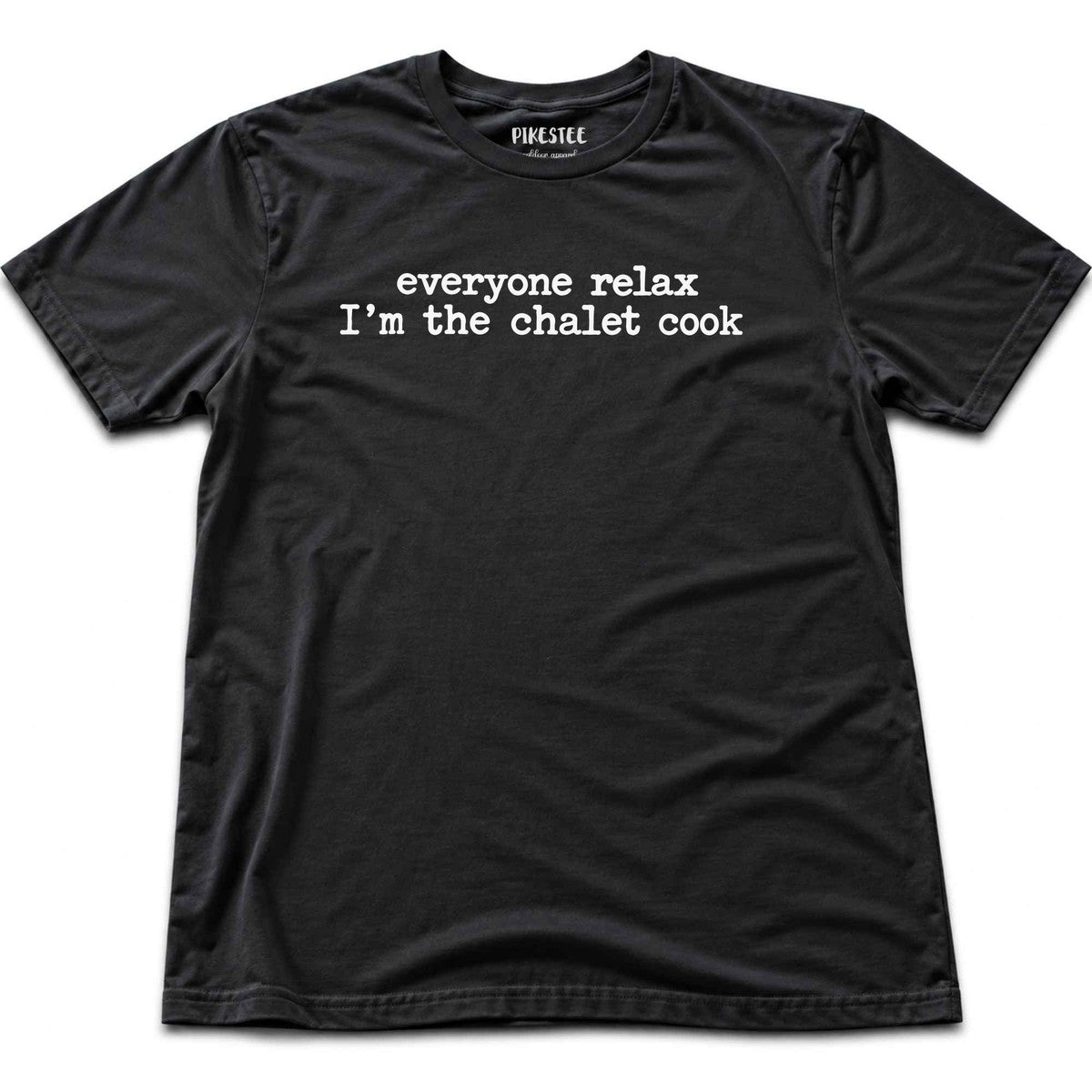 Everyone Relax Cook T-shirt - Black
