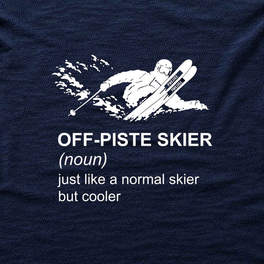 Copy of Off-Piste T-shirt - Navy - hero