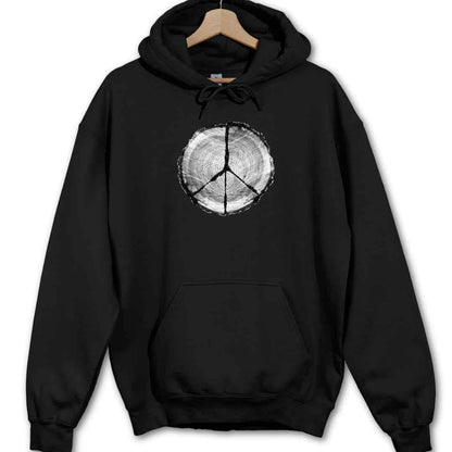 Peace Wood Hoodie