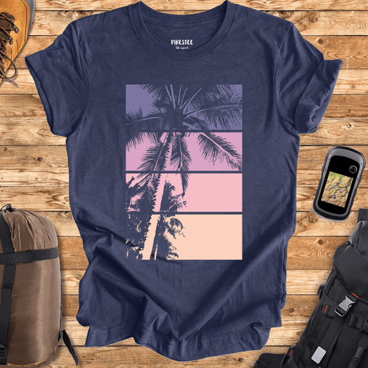 Palm Tree colors T-shirt