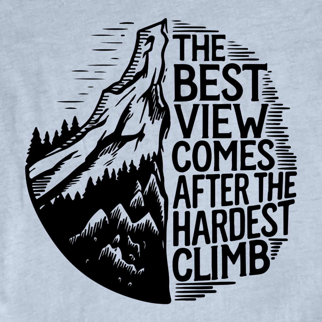 The Best view  graphic T-shirt