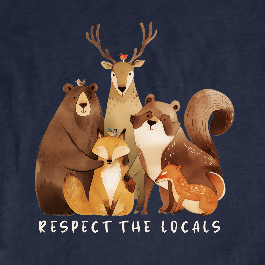 "Respect The Locals" Graphic T-shirt